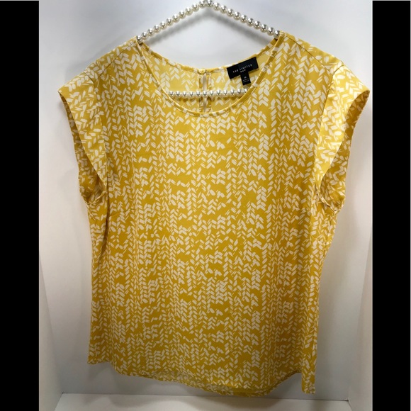 The Limited Tops - The Limited Chevron Blouse
